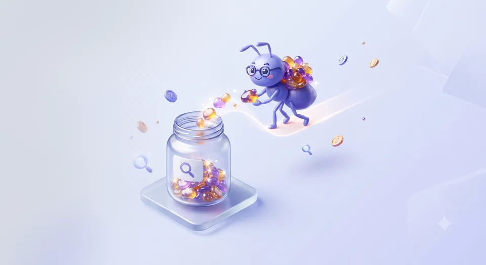 Ilustración de monedas escapando de una billetera: gastos hormiga que se llevan tu dinero